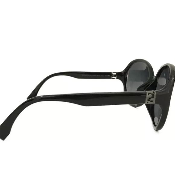 Authentic FENDI FF Logo Eyewear Sunglasses Black with case - Picture 5 of 10